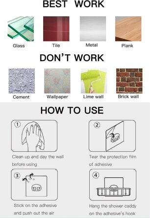 Мильниця без свердління, прозорий самоклеючий кошик для мила, нержавіюча сталь, душова полиця для ванної кімнати, настінний тримач