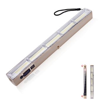 Елегантний кемпінговий ліхтар з акумулятором 6000 мАг, кемпінговий ліхтар з магнітом, робочий ліхтар з 4 режимами, ліхтар для майстерні на 192 світлодіоди, кемпінговий ліхтар з USB-зарядкою для риболовлі, кемпінгу, використання в приміщенні та на відкрито