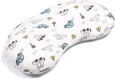 Дитяча подушка для сну BYRIVER CarCity, постільна подушка для малюків, дітей, хлопчиків, дівчаток, прохолодна мила наволочка для в