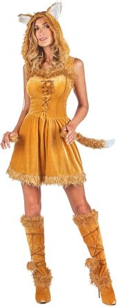 Жіночий костюм Vegaoo Sexy Fox Reddish Brown - L/XL