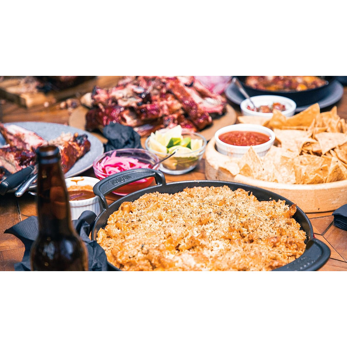 Чавунна планча Weber для системи Gourmet BBQ рівномірний нагрів, для риби, овочів та страв-смажениць чорна (7421)