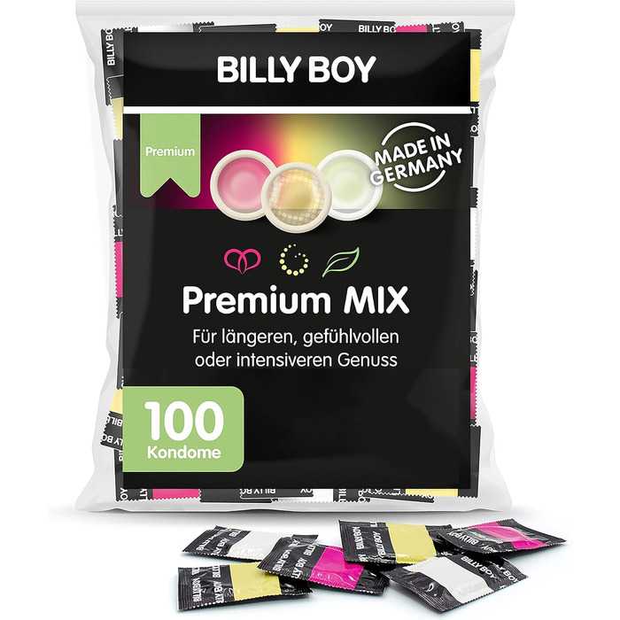 Презервативи Billy Boy Premium Mix, 100 шт.