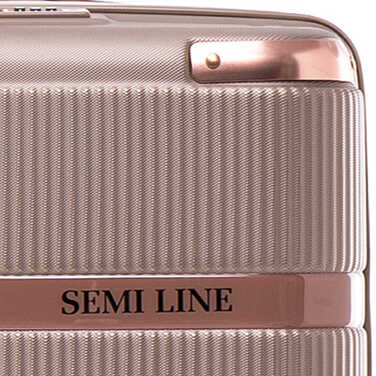 Валіза Semi Line 28' (L) Champagne (T5668-4)
