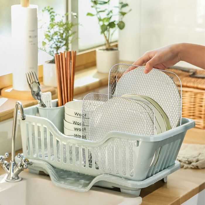 Стійки для аерофритюрниці, лоток для кошика аерофритюрниці з нержавіючої сталі 3-шарові штабельовані стійки-дегідратори для випічки у фритюрниці (квадратні), 3