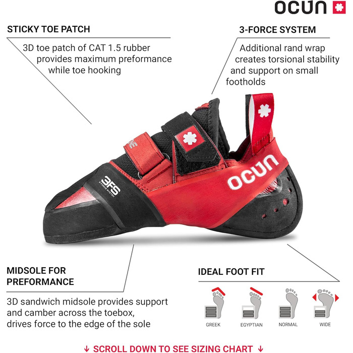 Чоловічі кросівки Ocun X Flat Ballet 42.5 EU Red