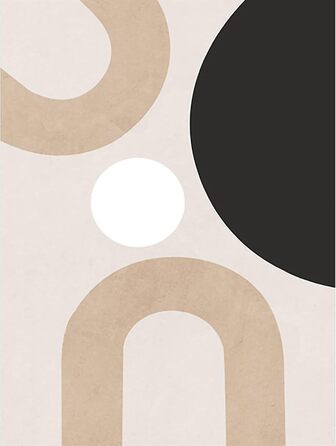 Преміум набір плакатів, сучасне абстрактне мистецтво настінне мистецтво, без рамки художній друк полотна картини, бохо-деко картин