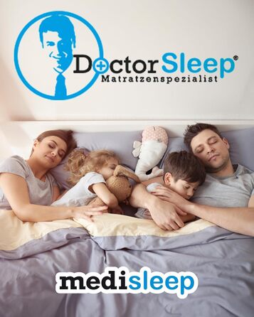 Матрац Doctorsleep Medisleep з холодної піни, що згортається в рулон, серцевина 10 см з чохлом - Milano smooth, рівень жорсткості 3 (90 x 200 см)