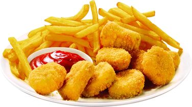 Фритюрниця Fry Mega, пластик, чорний/сріблястий, 480870