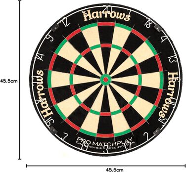 Мішень для дартсу Harrows Pro Matchplay I (професійний рівень)