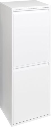 Сталева система розділення відходів 2 відділення для кухонних відходів 2 відділення для сміття 2х17л (34л) Знімний внутрішній конт