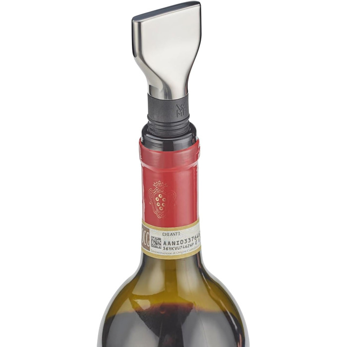 Набір для вина WMF Baric Sommelier 3 предмети, штопор, різак для фольги, пробка для пляшок, в коробці з горіхового дерева, чорний