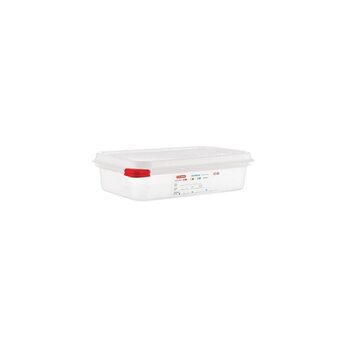 Контейнер для харчових продуктів Araven 13351 PP GN з кришкою, 1.8 л, 65 мм (4 шт. )