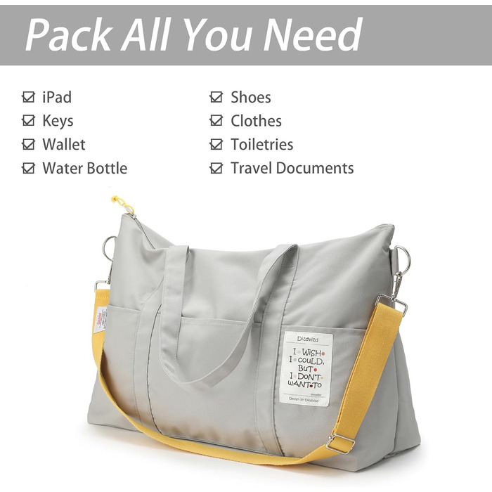 Жіноча спортивна сумка Dizdvizd, дорожня сумка для коротких подорожей, сумка для ручної поклажі, водонепроникні спортивні сумки дл