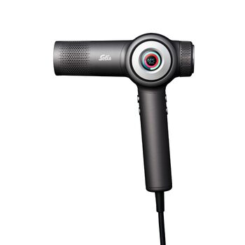 Фен для волосся (Модель 3804) Легкий, з іонізацією, 1600 Вт, 4 режими швидкості, LED-дисплей, програма захисту від посічених кінчиків, дифузор та насадки Професійне укладання волосся, як у салоні краси