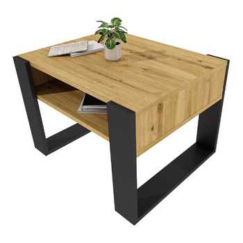 колір: дуб артісан / чорний