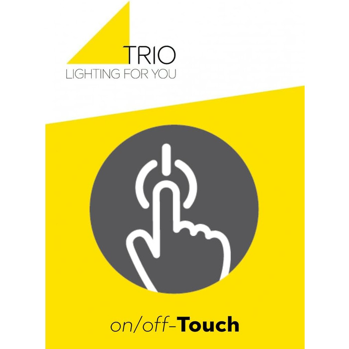 Настільна лампа Trio Leuchten Joost II 592300107, матовий нікель, біле опалове скло, сенсорне керування On/Off, без лампи ( E27)