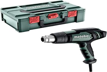 Повітродувка гарячого повітря Metabo HGE 23-650 LCD (603065500) metaBOX 145, об'єм повітря 150 / 500 л/хв, кількість ступенів об'є