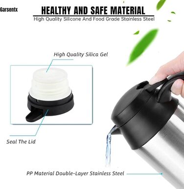 Автомобільний чайник 750 мл, електричний чайник 12 В з нержавіючої сталі для подорожей для нагрівання води кавових напоїв, прийнят