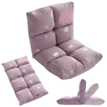 Дитяче крісло howa 2 в 1 шезлонг - спинка регулюється в 3 положеннях Rainbow 86011