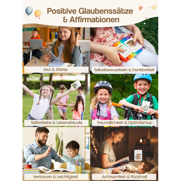 Карток афірмації для дітей з дерев'яним тримачем уважність, почуття, заохочення, любов до себе, мотивація, емоції, позитивні картки афірмації для дітей вступ до школи подарунок впевненість у собі сильні сторони, 55