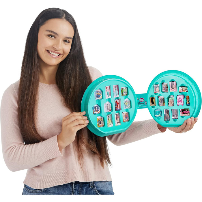 Колекційна іграшка Mini Brands Disney Store Series 2 "Таємнича капсула" - комбінований набір (колекціонерний футляр та 3 капсули), поштова скринька