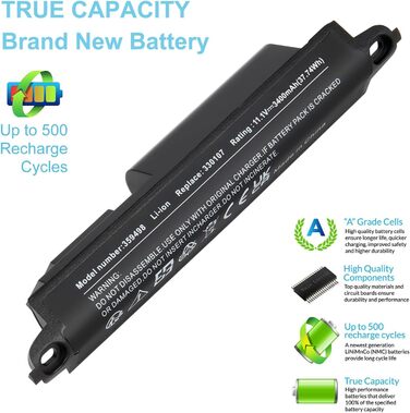 Акумулятор для Bose SoundLink III 330107 359498 330107A 359495 330105 330105A Замінний акумулятор для Bose SoundLink Bluetooth Mobile Speaker II 404600, 11.1V 3400mAh 359495