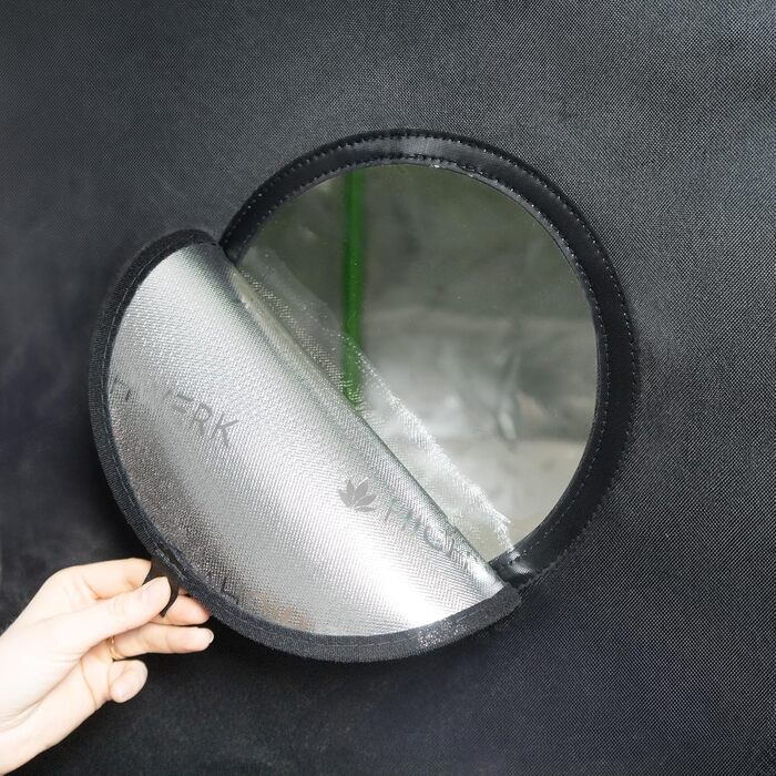 Тент для вирощування рослин у приміщенні чорний-зелений Гроубокс, домашнє вирощування, гроушафа Тент для розсади, рослинний намет, теплиця для вирощування, кімнатний сад 60x60x120 см, 60x60x120