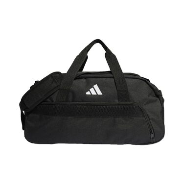 Сумка Adidas Unisex Tiro League Duffel, чорна / біла, розмір S