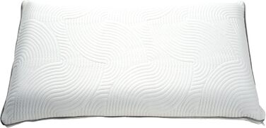 Подушка з піни з ефектом пам&39яті 40x80 см Ортопедична подушка для підтримки шиї з гелем та в&39язкопружною піною Регульована висота та ергономічна Дихаюча, ідеально підходить для болю в шиї та спині