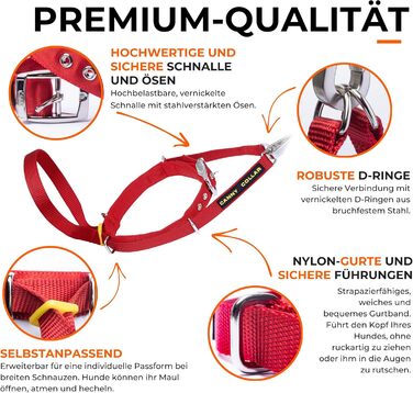 Антитягнучий нашийник-шлейка для собак Мяко та ефективно зупиняє тягу на повідку Допоміжний засіб для спокійних прогулянок Розмір 6, Ліловий. Обхват шиї 48-53 см Розмір 6