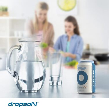 Фільтр для води для крана, 100 натуральна мембрана мікрофільтра, 600 літрів фільтрованої води, монітор зі смартфоном, наповнює глечик 1 л за 1 хвилину., 2 filter can -