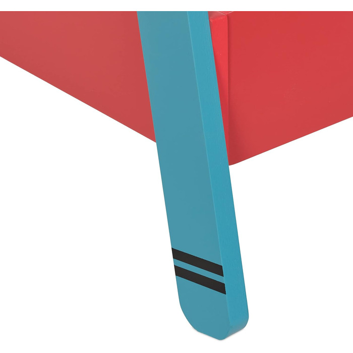 Кольорова вішалка для дитячого одягу, вішалка для дитячої кімнати, з полицею, ВхШхГ 99x64,5x42 см, дитяча вішалка для верхнього од