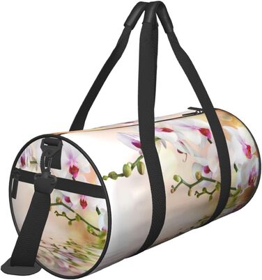 Дорожня сумка Біла орхідея, спортивна сумка для чоловіків та жінок, сумка-мішок, спортивна сумка
