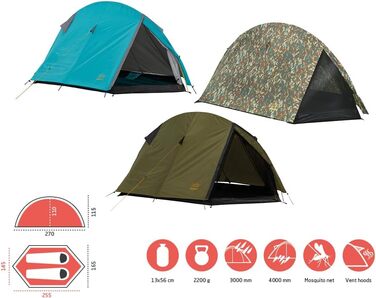 ГРАНД-КАНЬЙОН Zelt CARDOVA 1 Камуфляж