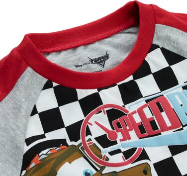 Піжами Disney Cars Піжами Блискавка МакКвін для хлопчиків Довгі піжами для дітей 3-4 років, різнокольорові