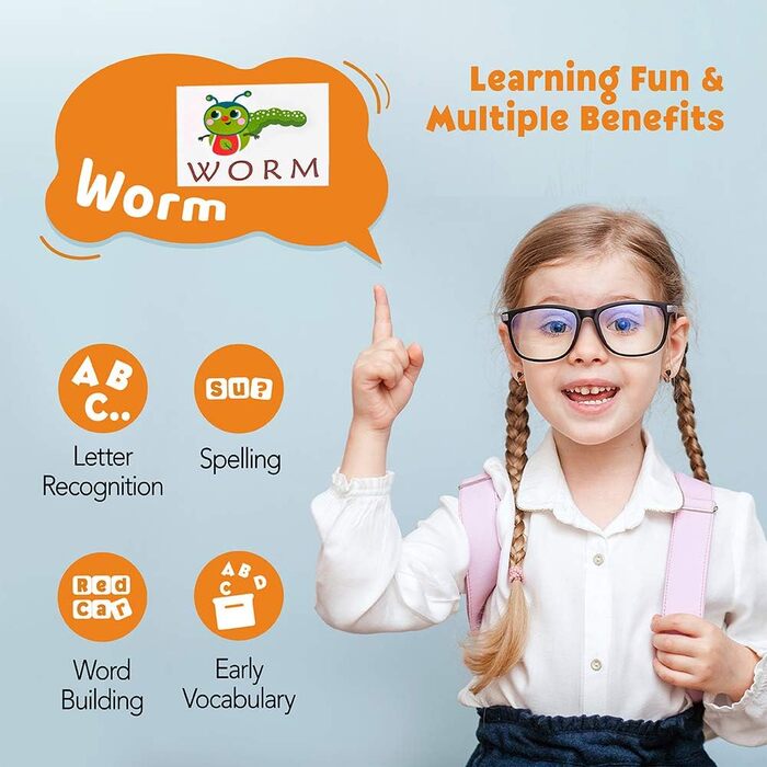 Ігри на орфографію Coogam, іграшки на відповідність літер і слів, картки, алфавіти, азбука, освітня головоломка Монтессорі, подару