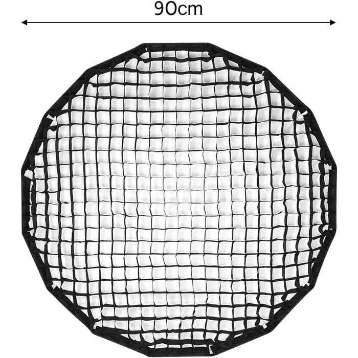 См/35 дюймів Softbox Honeycomb Grid 16 Robs Depth Photography Parabolic Softbox Grid для фотостудії, 90