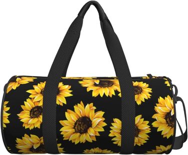 Дорожня сумка Метелик для дівчаток містка, легка та довговічна. Ідеальний подарунок для подорожей, відпустки, ділових поїздок та активного відпочинку. Дизайн весняні соняшники та ретро-квіти, універсальний розмір.