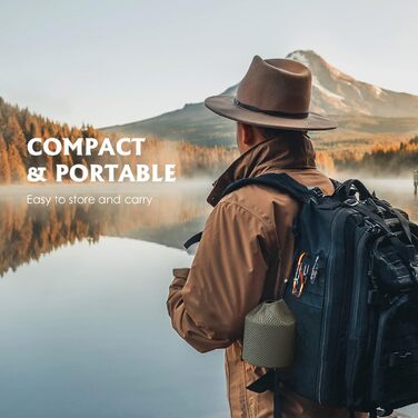 Портативний титановий горщик Lixada Ultralight з кришкою та ручкою для води, складний, для кемпінгу, відпочинку на природі, кухні, пікніка