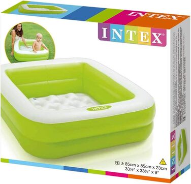 Басейн Intex Baby Pool Play Box Pool, різні кольори, 85 x 85 x 23 см, різні кольори