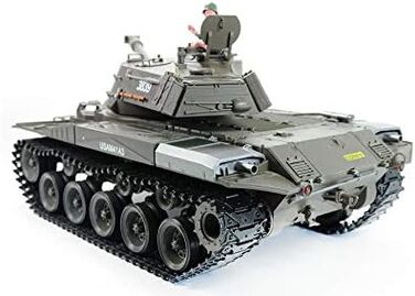 Радіокерований танк Heng Long Walker Bulldog M41, масштаб 116, з димом та звуком