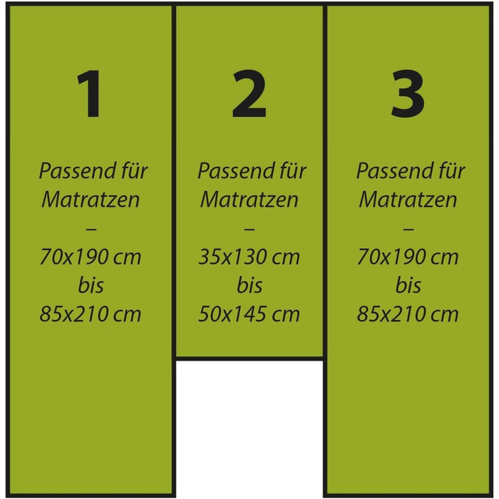 Простирадла на резинці для автофургонів та караванів Комплект простирадл на резинці з 3 предметів для 2 поздовжніх ліжок середня секція Простирадло з джерсі для задніх ліжок, 2 поздовжніх ліжок середня секція, сіро-коричневого кольору