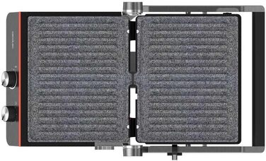 Електричний гриль Cecotec Rock'nGrill Blaze Neon потужність 2200 Вт, розкладна конструкція 180, точне керування з індикатором, знімні панелі, велика поверхня 29 x 23 см