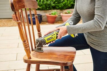 Акумуляторний багатофункціональний інструмент RYOBI 18V ONE R18MT-0, універсальний багатоцільовий інструмент для будівництва, ремо