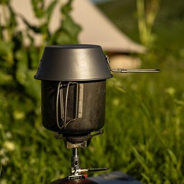 Титанова кружка 300 мл/450 мл, легкі титанові миски для кемпінгу, складна ручка, дорожня кружка, для активного відпочинку, приготування їжі, походів, пікніка, барбекю, компактне спорядження для мандрівників 300 мл