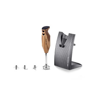 Занурювальний блендер ESGE-Zauberstab 91021 Design Edition Douglasie, електричний AC-двигун, 2 швидкості, 17 000 об/хв
