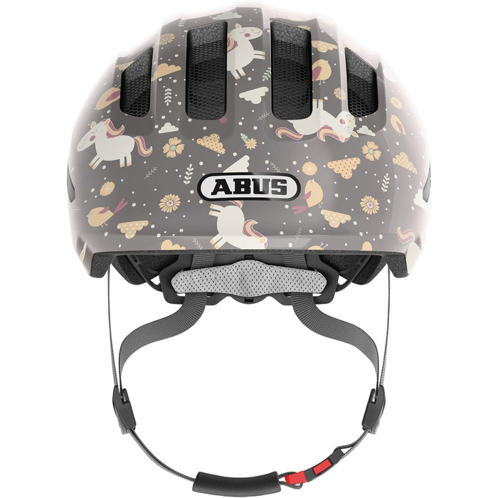 Дитячий шолом ABUS Smiley 3.0 - велосипедний шолом з низькою посадкою, зручним для дитини дизайном та місцем для косички - для дів