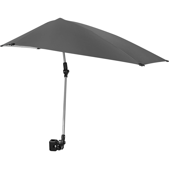 Регульована парасолька Sport-brella Versa-Brella, регульований затискач, 4-позиційний поворот на 360 градусів і підкладка UPF 50 д
