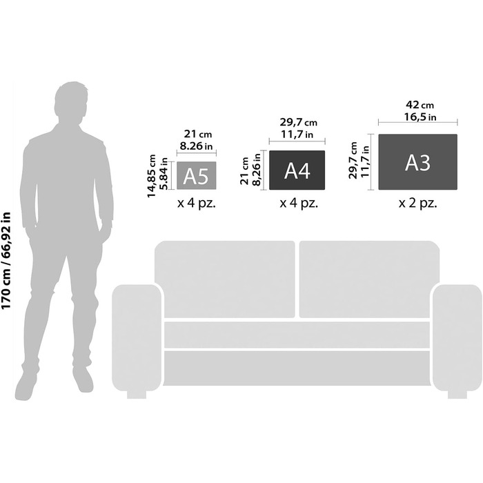 Набір з 10 настінних плакатів - Бенксі - Колекція Бенксі 1 - Мелований папір - 2 x A3 42x30cm 4 x A4 30x21cm 4 x A5 215cm - БЕЗ РА