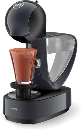 Кавоварка KRUPS Nescaf Dolce Gusto Infinissima, мультидрінковий дизайн, великий знімний резервуар XL, тиск 15 бар 5 коробок по 16 капсул